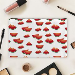 Summer Watermelon Pattern Cosmetic Bag (large) by Dutashop