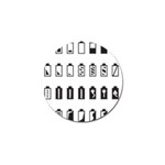 Battery Icons Charge Golf Ball Marker Front