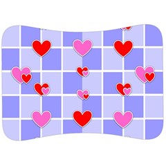 Love Hearts Valentine Decorative Velour Seat Head Rest Cushion by Dutashop