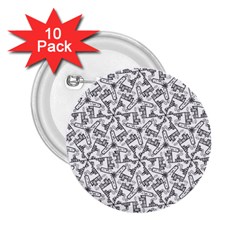 City 2 25  Buttons (10 Pack)  by SychEva