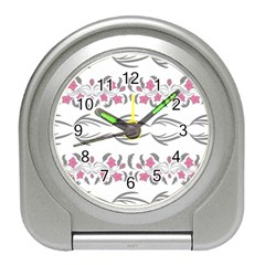 Folk Ornament Travel Alarm Clock by Eskimos