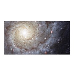 Spiral Galaxy Satin Wrap by ExtraAwesomeSauce