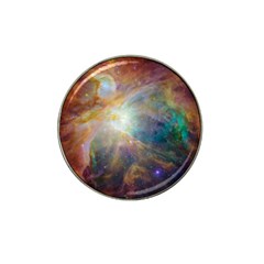 Colorful Galaxy Hat Clip Ball Marker (4 Pack) by ExtraAwesomeSauce