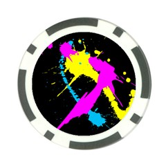 Splatter Splatter Poker Chip Card Guard (10 Pack) by ExtraAwesomeSauce