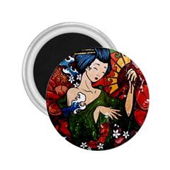Geisha Geisha 2 25  Magnets by ExtraAwesomeSauce