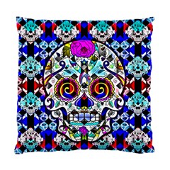 Sugar Skull Pattern 2 Standard Cushion Case (one Side) by ExtraAwesomeSauce