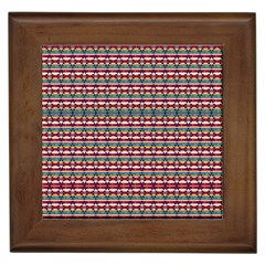 Native American Pattern Framed Tile by ExtraAwesomeSauce