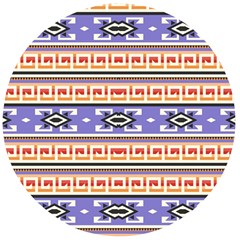 Native American Pattern Wooden Bottle Opener (round) by ExtraAwesomeSauce