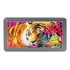 Tiger In The Jungle Memory Card Reader (mini) by icarusismartdesigns