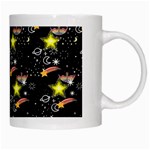 Sparkle Stars White Mugs Right