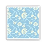 Blue fantasy Memory Card Reader (Square) Front