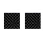 Abstraittrianglesnoir Cufflinks (Square) Front(Pair)
