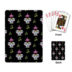 Skull Pattern Playing Cards Single Design (rectangle) by Sparkle