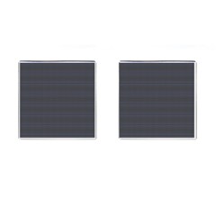 Chevron Colors Blanc/noir Cufflinks (square) by kcreatif