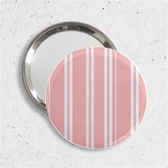 Bandes Blanc/rose Clair 2 25  Handbag Mirrors by kcreatif