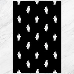 Vampire Hand Motif Graphic Print Pattern 2 Canvas 12  X 18  by dflcprintsclothing