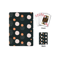 Black Peach White  Playing Cards Single Design (mini) by Sobalvarro