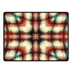 Royal Plaid  Double Sided Fleece Blanket (Small)  45 x34  Blanket Back