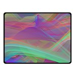 Color Winds Double Sided Fleece Blanket (Small)  45 x34  Blanket Back