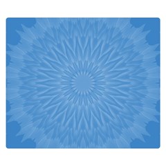 Blue Joy Double Sided Flano Blanket (small)  by LW41021