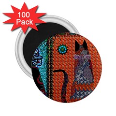 Cats 2 25  Magnets (100 Pack)  by LW41021