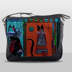 Cats Messenger Bag by LW41021
