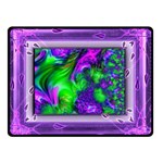 Feathery Winds Double Sided Fleece Blanket (Small)  45 x34  Blanket Back
