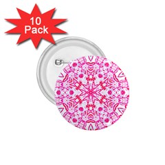Pink Petals 1 75  Buttons (10 Pack) by LW323