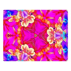 Pink Beauty Double Sided Flano Blanket (large)  by LW323