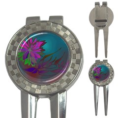 Evening Bloom 3-in-1 Golf Divots by LW323