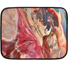 20210406 105120 Fleece Blanket (mini) by kaleidomarblingart
