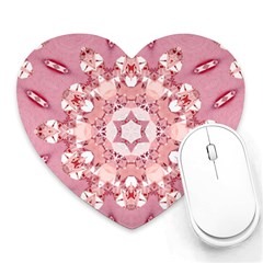 Diamond Girl 2 Heart Mousepads by LW323