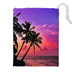 Ocean Paradise Drawstring Pouch (4xl) by LW323