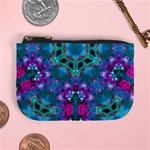 Peacock2 Mini Coin Purse Front