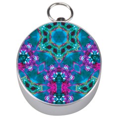 Peacock2 Silver Compasses by LW323