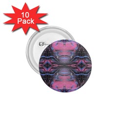 Grey Pink Module  1 75  Buttons (10 Pack) by kaleidomarblingart