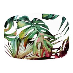 Tropical Leaves Mini Square Pill Box by goljakoff