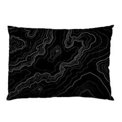Topography Map Pillow Case (two Sides) by goljakoff