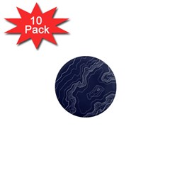 Topography Map 1  Mini Magnet (10 Pack)  by goljakoff