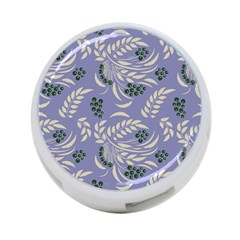 Folk Floral Pattern  Abstract Flowers Surface Design  Seamless Pattern 4-port Usb Hub (two Sides) by Eskimos