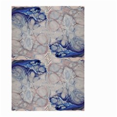 Moon Stone Patterns Small Garden Flag (two Sides) by kaleidomarblingart