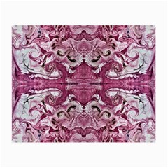 Rosa Antico Repeats Small Glasses Cloth (2 Sides) by kaleidomarblingart