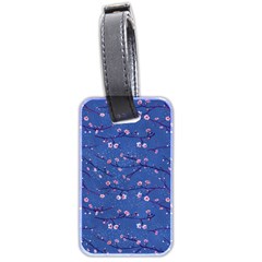 Branches With Peach Flowers Luggage Tag (two Sides) by SychEva