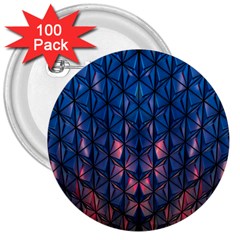 Abstract3 3  Buttons (100 Pack)  by LW323