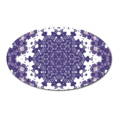 Simple Country Oval Magnet by LW323