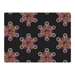 Metatron Cube Double Sided Flano Blanket (Mini)  35 x27  Blanket Back