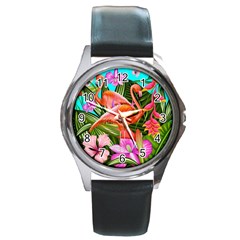 Exotisme Round Metal Watch by SoLoJu