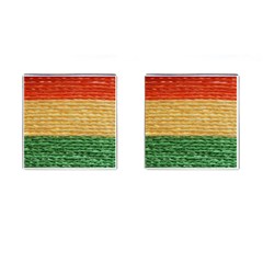 Couleurs Emblématiques Cufflinks (square) by SoLoJu