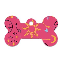 Pattern Mystic Color Dog Tag Bone (one Side) by alllovelyideas