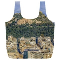 Atenas Aerial View Cityscape Photo Full Print Recycle Bag (xxl) by dflcprintsclothing